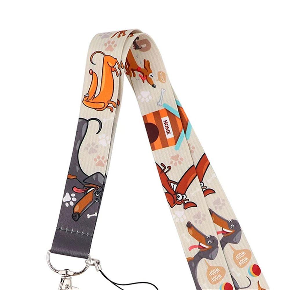 Móc Điện Thoại / Chìa Khóa / Thẻ ID Hình Máy Ảnh Sáng Tạo GLENES Dachshund