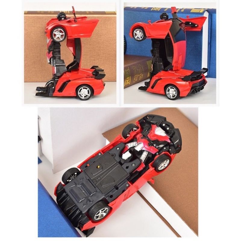 Xe oto biến hình Robot dùng điều khiển từ xa