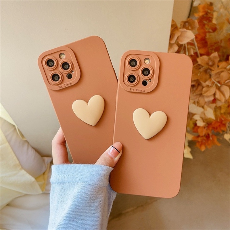 Ốp điện thoại mềm hình gấu nâu cho Iphone13pro / 12pro / 11 Pro / 7 / 8plus X / XS XR Xsmax