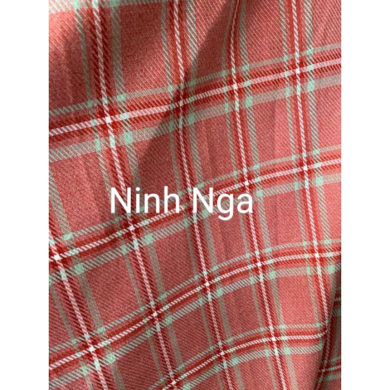 Vải dạ tex kẻ 2020