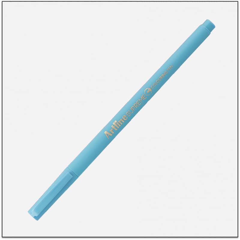 Bút lông màu Artline Supreme EPFS-210 - 0.6mm - Màu xanh lam nhạt (Pale Turquoise)