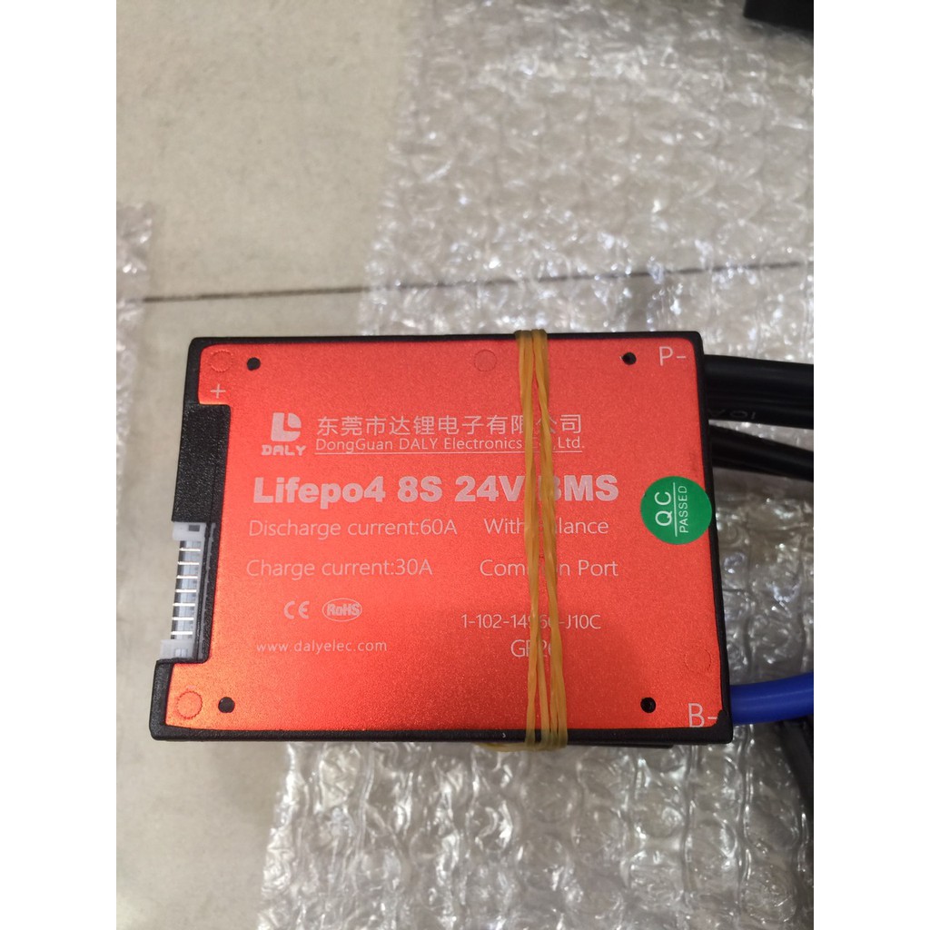 Mạch bảo vệ pin lithium  LifePO4 8S 24V 50A 60A 80A 100A