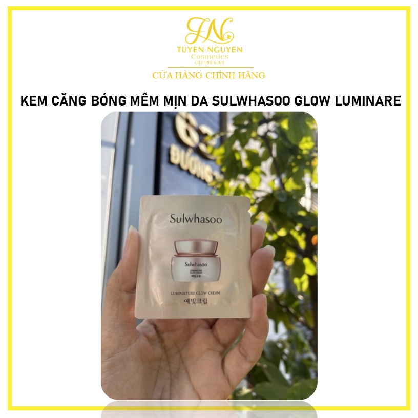 Kem căng bóng mềm mịn da Sulwhasoo Glow Luminare gói 1ml