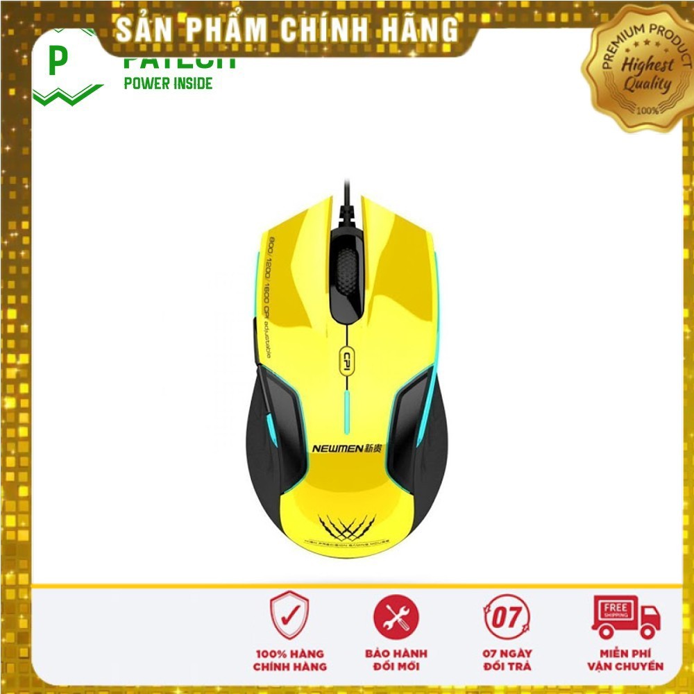 [ Free Ship ] Chuột máy tính Newmen N500 Plus - Hàng chính hãng