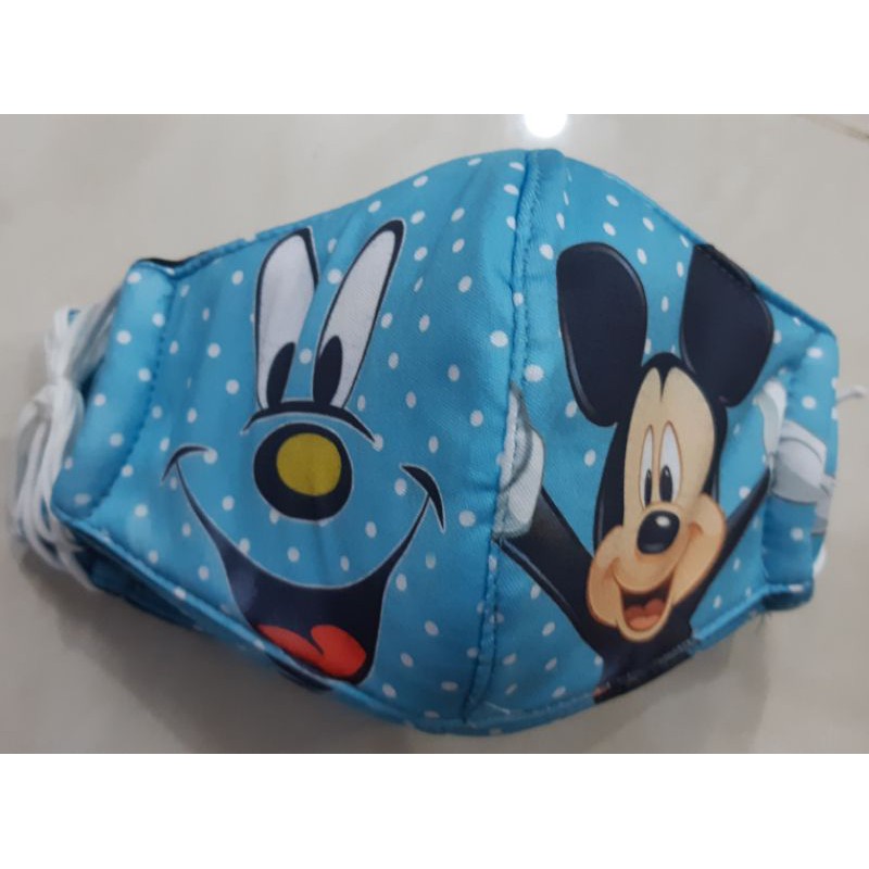 Khẩu trang trẻ em pony mickey cars lọ lem | BigBuy360 - bigbuy360.vn