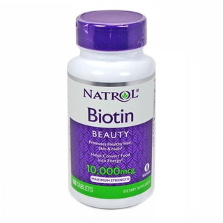 Viên uống natrol biotin 10000mcg 100 viên