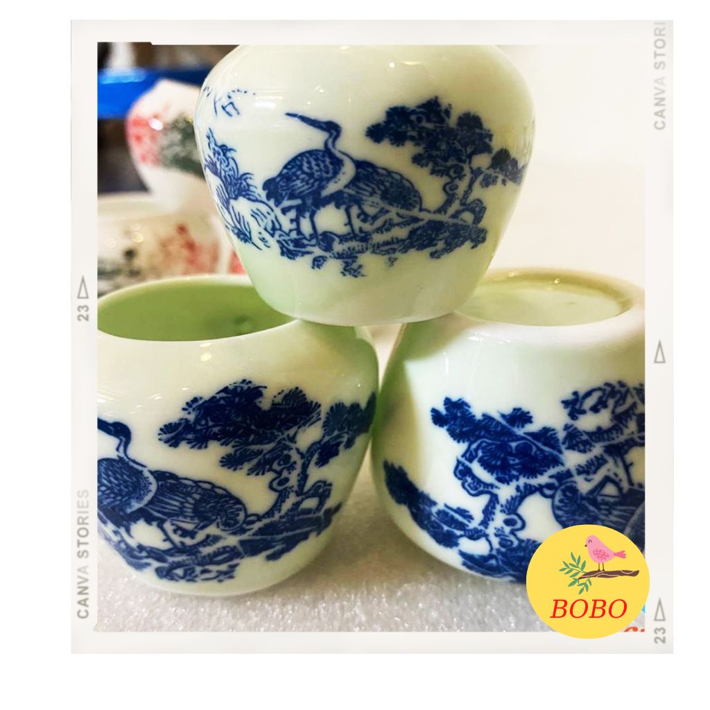 Cóng sứ chim chào mào , Phụ kiện lồng chim BOBO