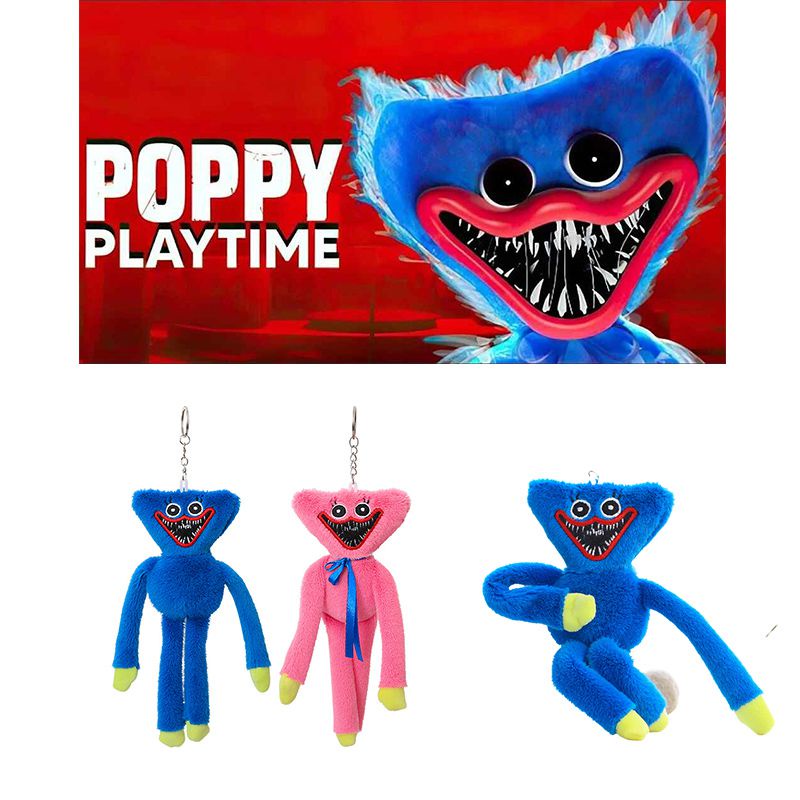 Huggy 20/22/40cm Blue Pink Wuggy Plush Toy Poppy Playtime Game Pendant Doll Plushie Gifts