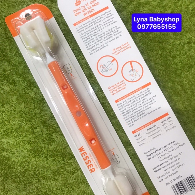 Cây rửa bình sữa đa năng Wesser