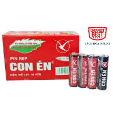 Pin tiểu 2A, Pin đũa 3A con én xanh, đỏ