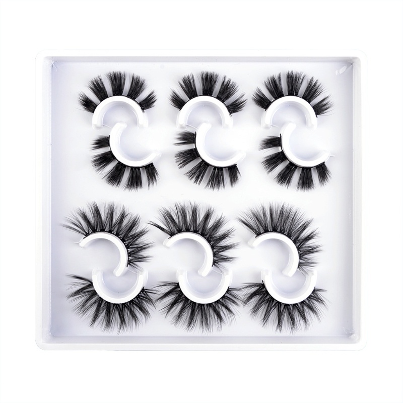 Set 6 Cặp Lông Mi Giả Mềm Mại Và Dày Tự Nhiên YOUYO