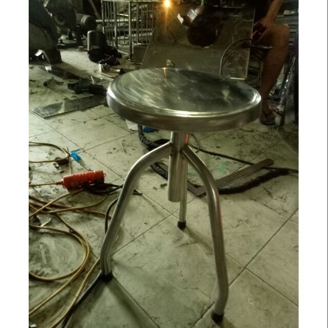 Ghế bác sĩ inox dày 1,5ly