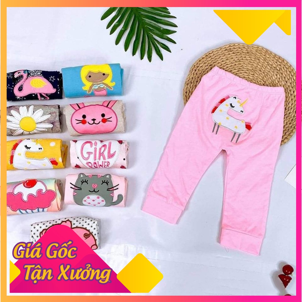 Set 10 quần mông thú cotton cho bé gái & bé trai