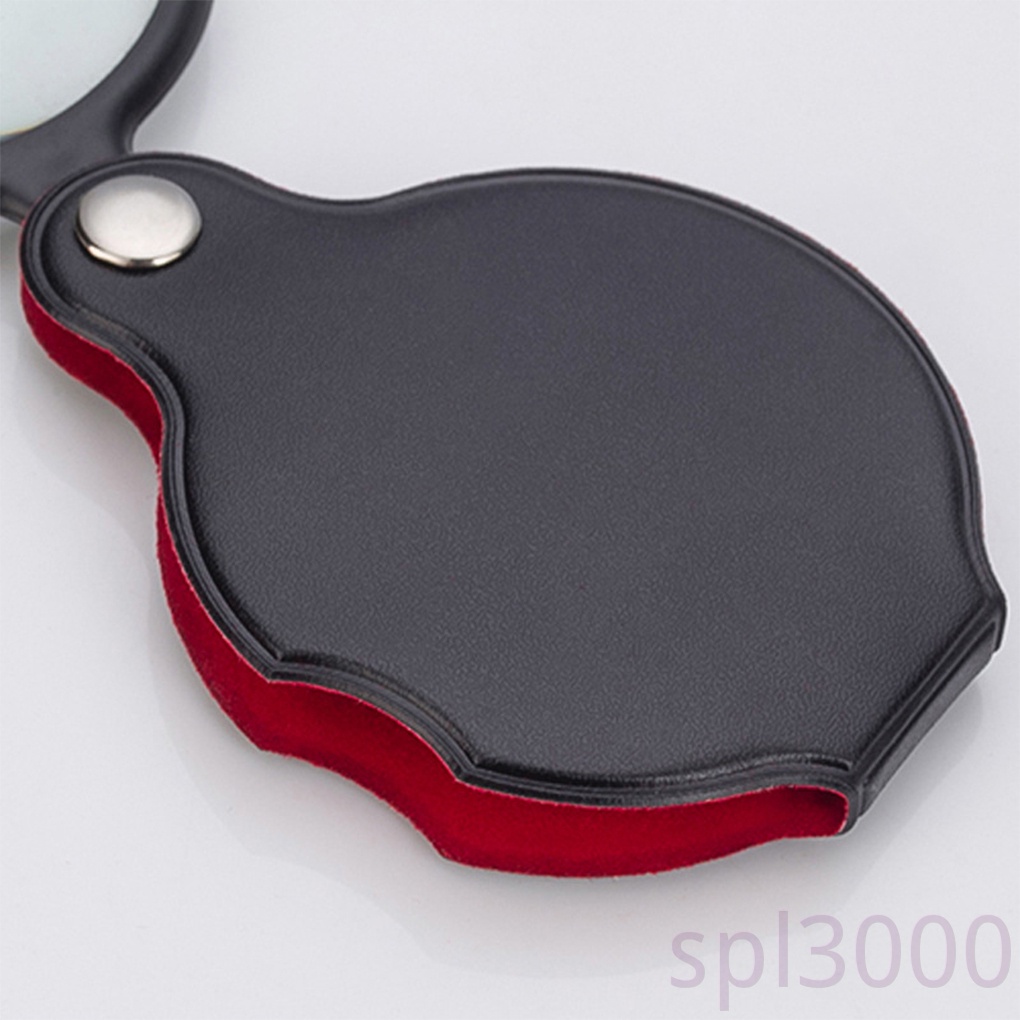 Kính lúp mini bỏ túi phóng đại 8 lần 50mm màu sắc ngẫu nhiên