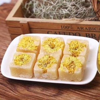 THANH NHIỆT -THƠM NGON --TRÀ HOA CÚC ĐƯỜNG PHÈN MẬT ONG (1KG 52 VIÊN) handmade