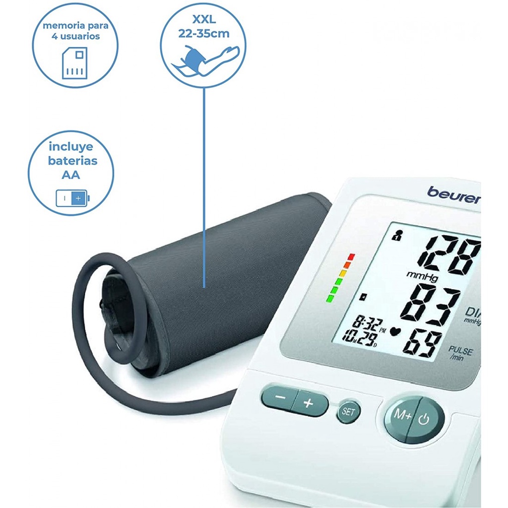Máy đo huyết áp bắp tay điện tử BEURER BM26 sử dụng pin
