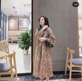 Combo váy hoa suông qc