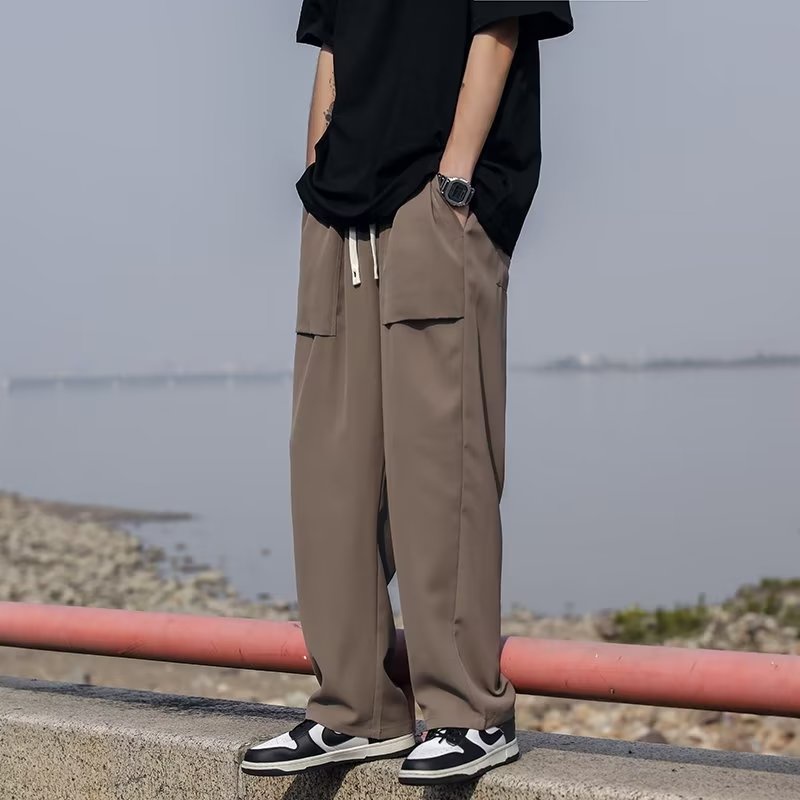 Quần Dài Ống Đứng Phong Cách hip hop Mới Cho Nam