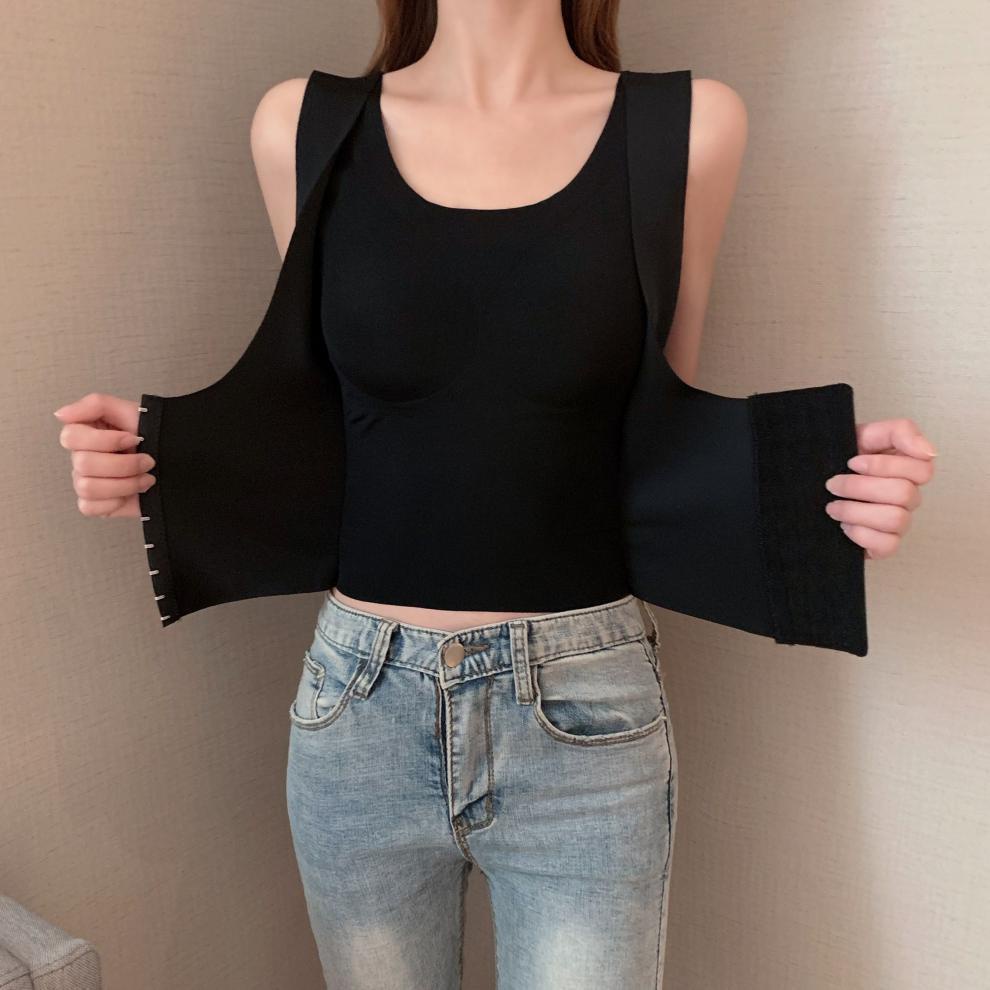 Bei Mengqi Áo Lót Định Hình Cơ Thể Thon Gọn Lưng Đẹp Liền Mạch Không Đường May Chống Chảy Xệ Cho Nữ