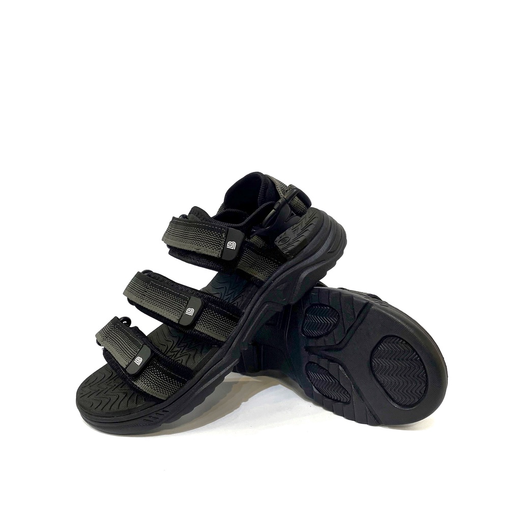 Giày Sandal Nam Nữ Unisex The BiLy 3 Quai Ngang Dây Dù Đế Phylon Siêu Êm Nhẹ Nhiều Màu-BL04