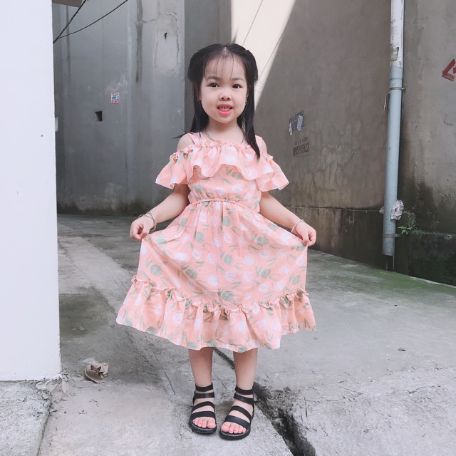 Set váy hoa bánh bèo