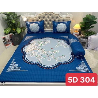 Bộ drap thun lạnh ý 5D cao cấp MS 301