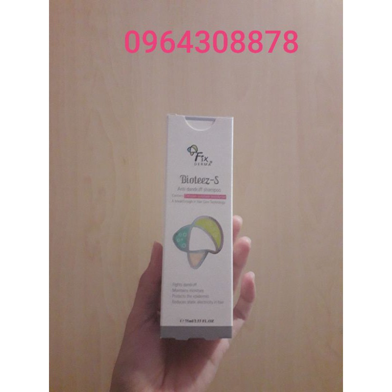 Fixderma Biotezz-S Dầu gội đầu làm sạch gàu và giảm nhờn
