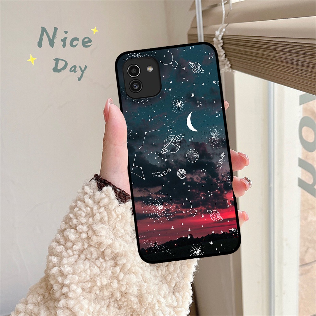 Ốp Lưng Samsung A03 hình vũ trụ ngân hà RẺ BỀN ĐẸP