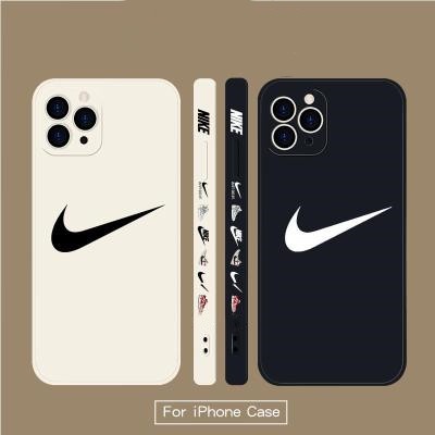 Ốp lưng iPhone Nike cạnh viền vuông chống sốc bảo vệ camera silicon mềm for dẻo iphone 14 Pro Max/13/11/12/pro/maxx/xr/xs