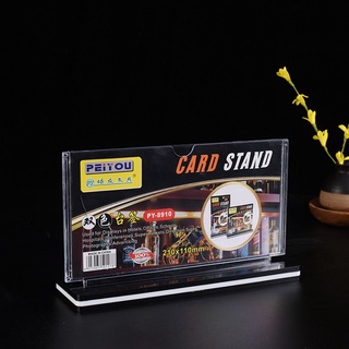 Menu mica A5 A6 ngang đế cắm hàng loại 1 bao đẹp bao trong