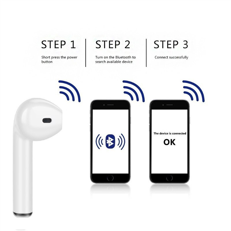 Tai Nghe Bluetooth 4.2 Không Dây Kebidumei Mini I7