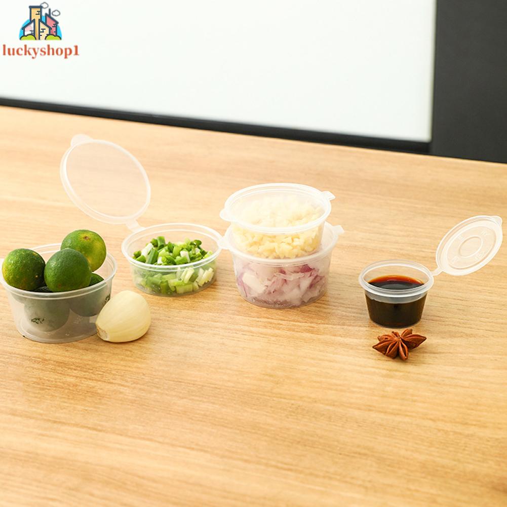 Hộp Đựng Nước Sốt / Mỹ Phẩm Hình Tròn Chống Rò Rỉ Tiện Dụng