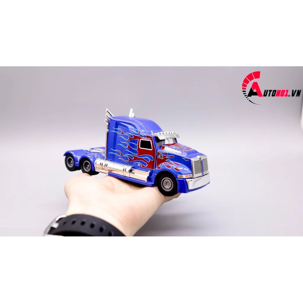 MÔ HÌNH XE TẢI OPTIMUS TRANSFORMERS 1:50 DIECAST METAL 5889