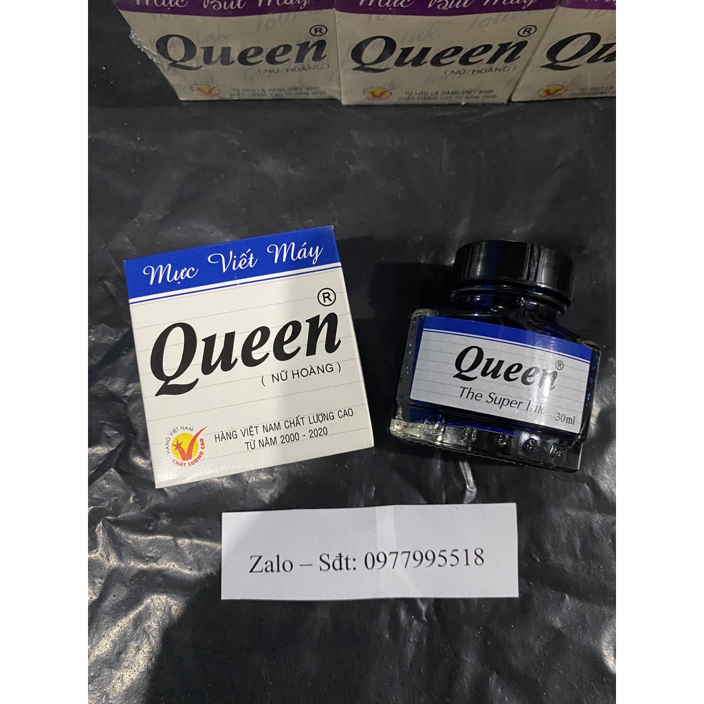 Mực Queen Dùng Cho Bút Máy Các Màu