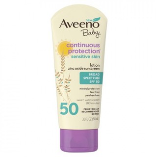 Chống nắng cho bé Aveeno Baby Lotion SPF 50