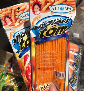 1gói snack bim bim Vị Điều tôm trở về tuổi thơ thơm ngon