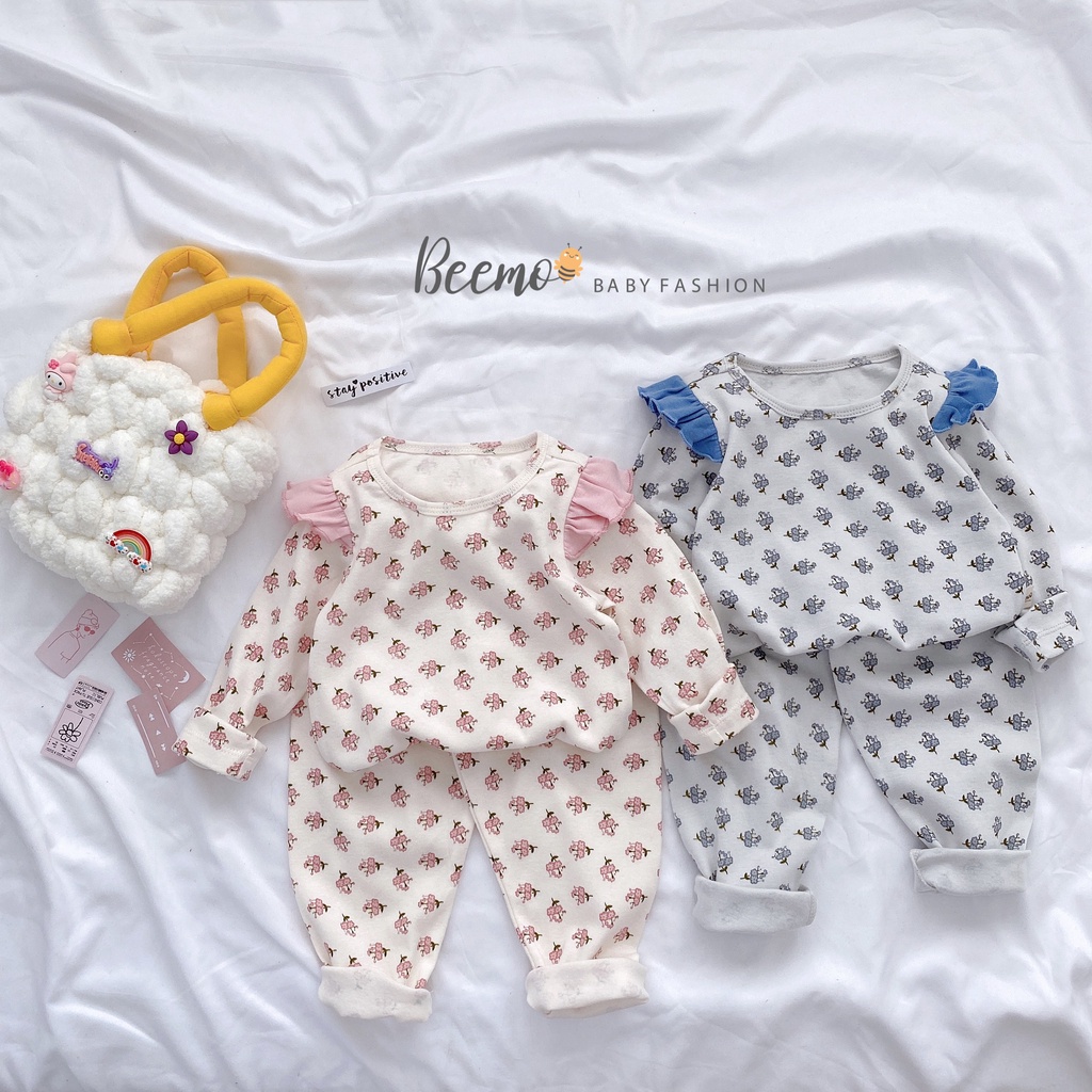 Bộ cánh tiên bé gái xinh xắn, bộ thu đông bé gái hàng đẹp bé gái Beemo