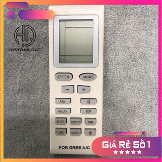 [GIÁ GỐC]-BH 3 Tháng-Remote điều khiển máy lạnh Gree