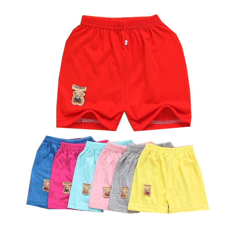 Quần Short Cotton Mùa Hè Cho Bé (1-5 Tuổi)