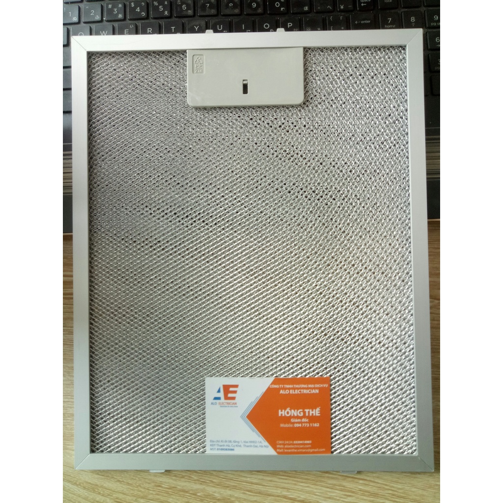 Lưới lọc mỡ máy hút mùi 26x32cm
