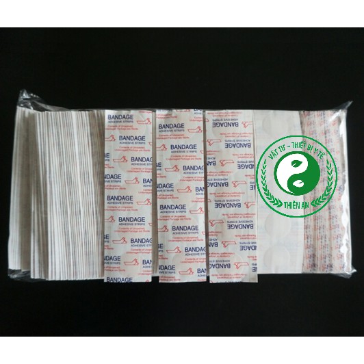 Combo 100 miếng dán tròn thẩm mỹ Bandage- An toàn- vô khuẩn- Dùng cho cấy chỉ và chăm sóc vết thương nhỏ