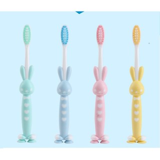 Bàn 5 chải đánh răng trẻ em Happy Rabbit