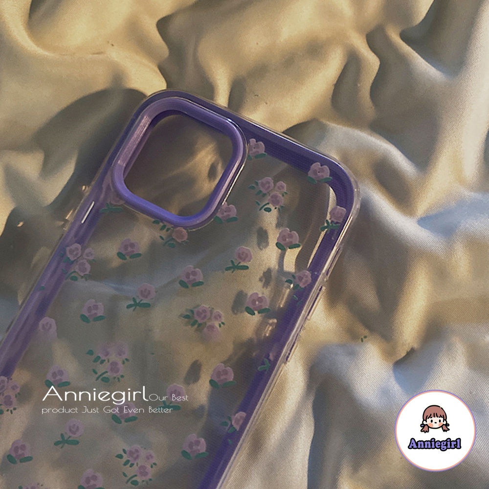 Ốp Điện Thoại TPU Mềm Chống Sốc Họa Tiết Hoa Vintage Cho IPhone 14 13 12 11 Pro Max X Xs Max XR 8 7 Plus