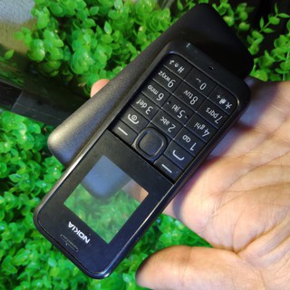 Vỏ Nokia 105 - 1 sim/ 2 sim màu đen ráp khít máy