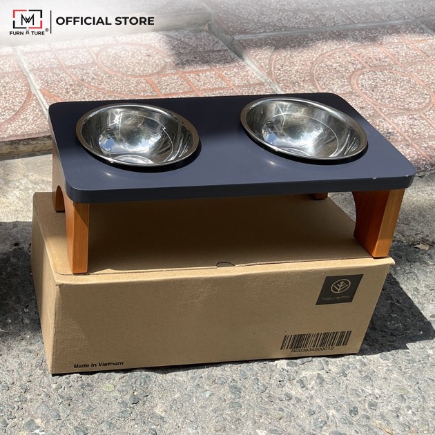 Khay đựng thức ăn cho thú cưng xuất khẩu hàn quốc MW FURNITURE - Nội thất thú cưng
