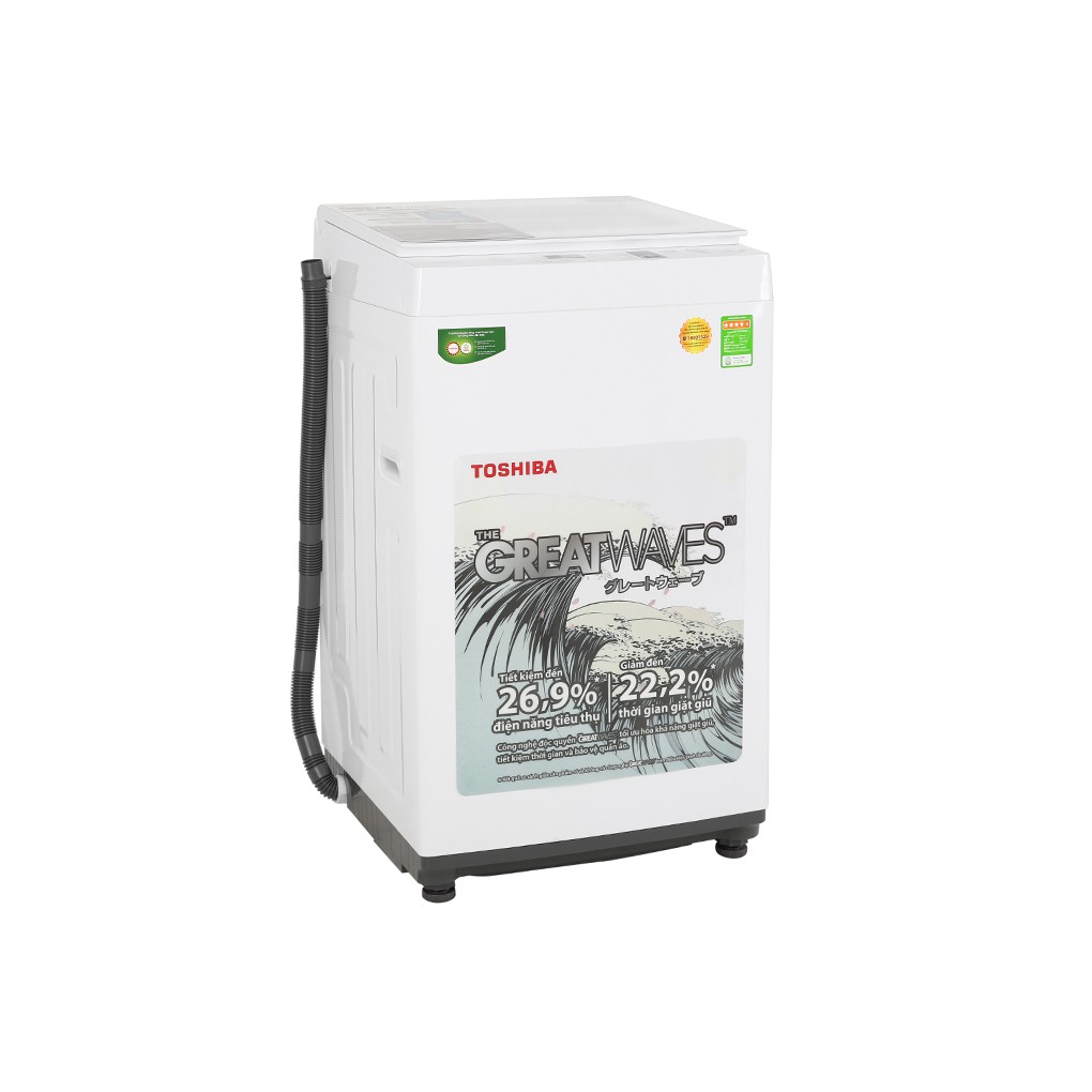 Máy giặt Toshiba 7Kg AW-K800AV Mẫu Mới 2021 sản xuất tại Thái Lan- Hàng chính hãng