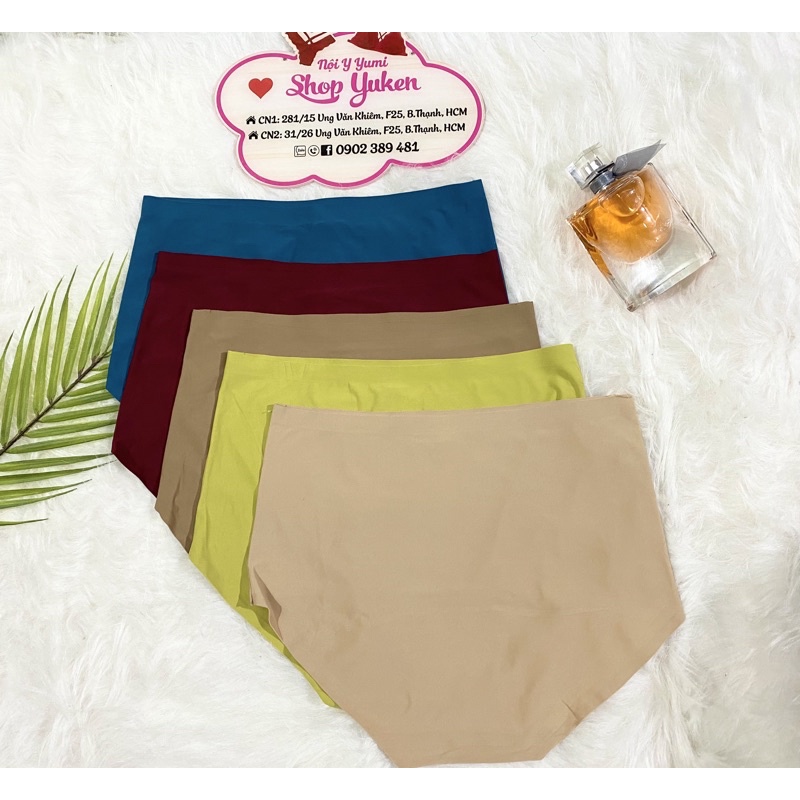 ♥️ Quần Lót Nữ  Big Size ♥️ Quần Lót Su Lưng Cao Không Viền Hàn Quốc Body Q628