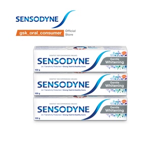 Bộ 3 Kem Đánh Răng Sensodyne Whitening 100g tuýp