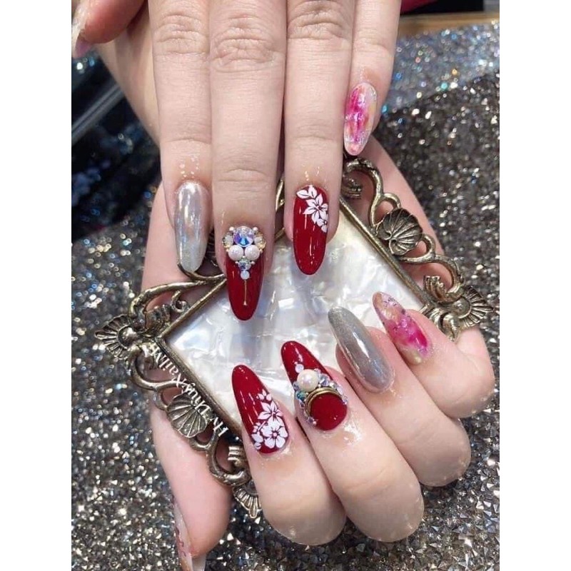 Stiker hoa tấm hàng chuẩn đẹp