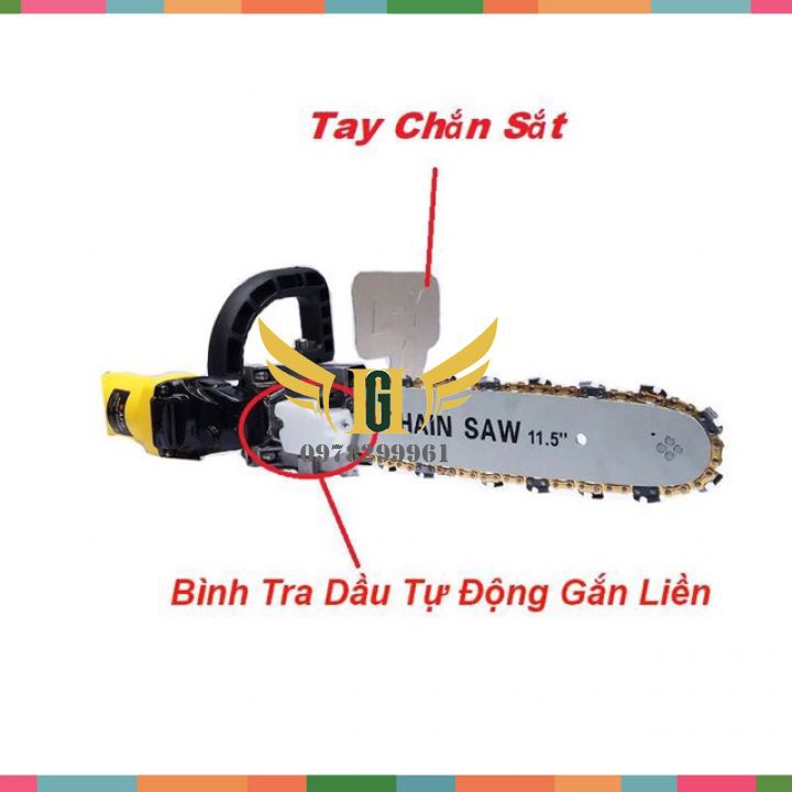 Lưỡi Cưa Xích Gắn Máy Mài - Bộ Lưỡi Cưa Chuyển Máy Mài Thành Máy Cưa Gỗ